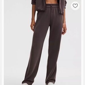 lululemon softstreme high rise pants brown sequoia